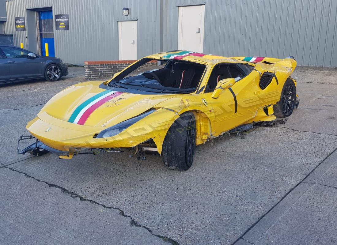 Ferrari 488 Pista con 482 miglia, in preparazione per la rottura di #1