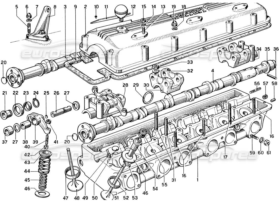 Part diagram containing part number 17970