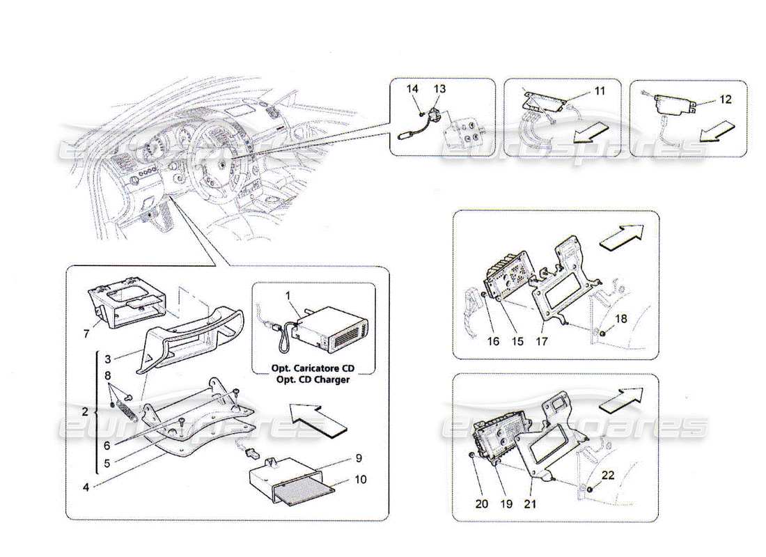 Maserati QTP. (2010) 4.2 SISTEMA INFORMATICO Diagramma delle parti