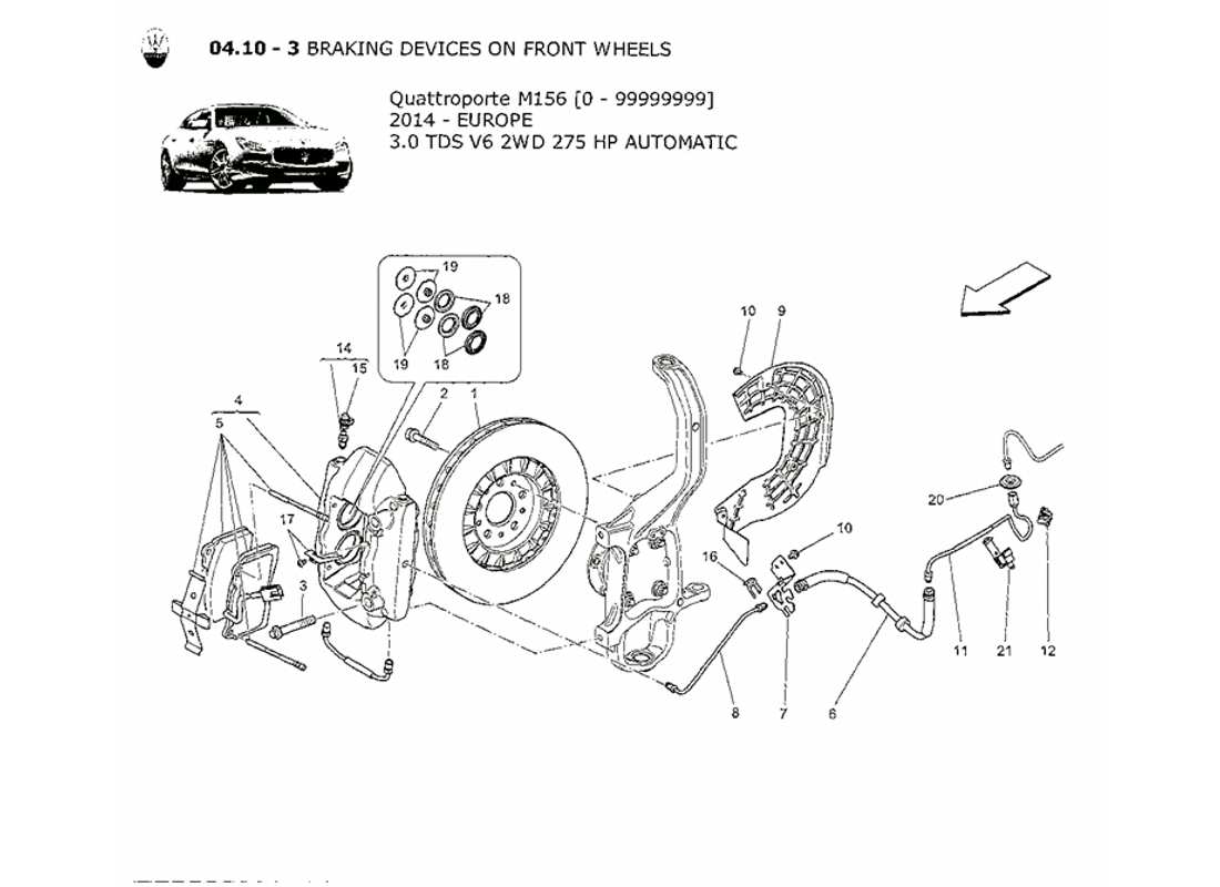 Part diagram containing part number 673001647