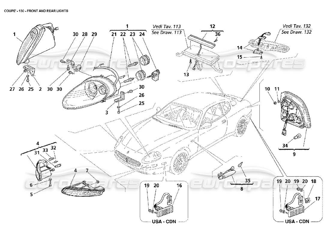 Part diagram containing part number 184922015