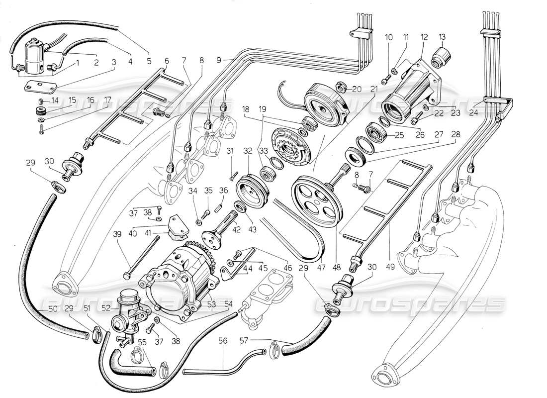 Part diagram containing part number 008100643