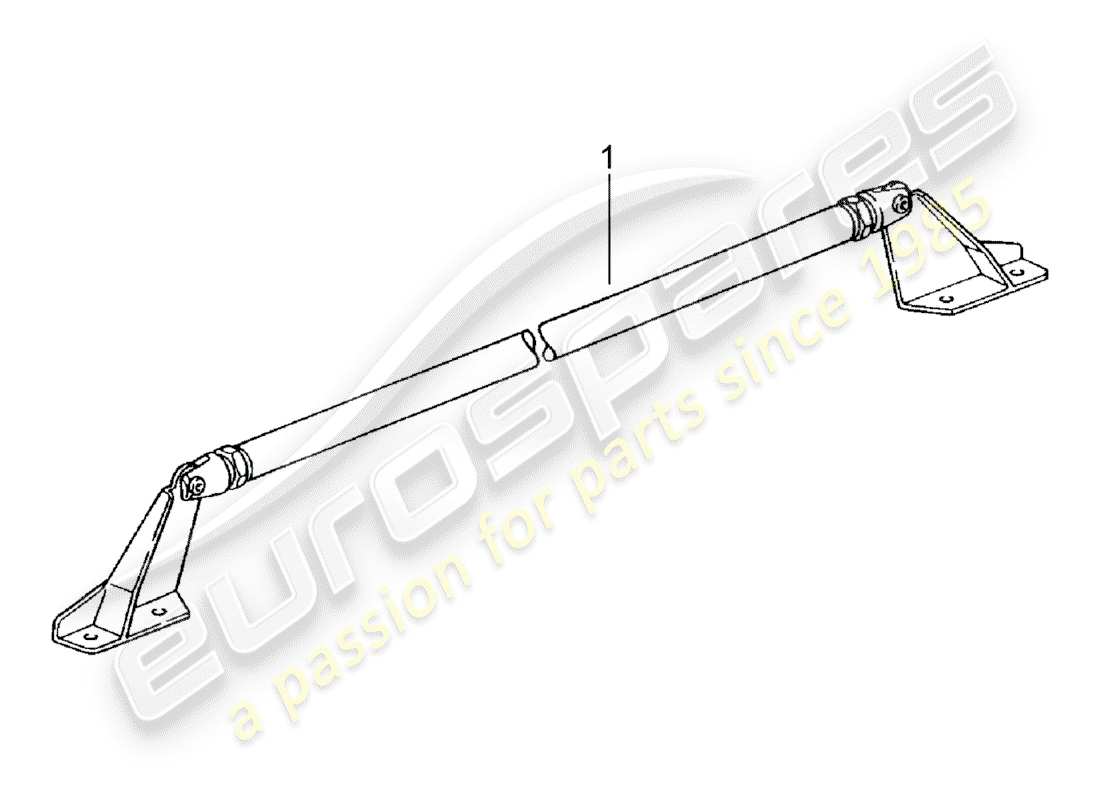 Porsche Classic accessories (1970) PUNTE A CUPOLA Diagramma delle parti