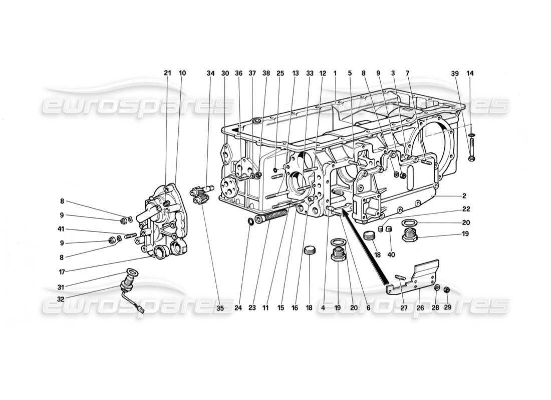 Part diagram containing part number 10265160