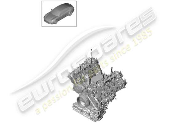 a part diagram from the Porsche Panamera 971 (2020) parts catalogue