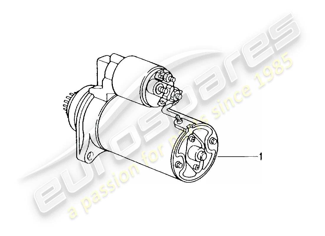 Porsche Replacement catalogue (1998) ANTIPASTO Diagramma delle parti