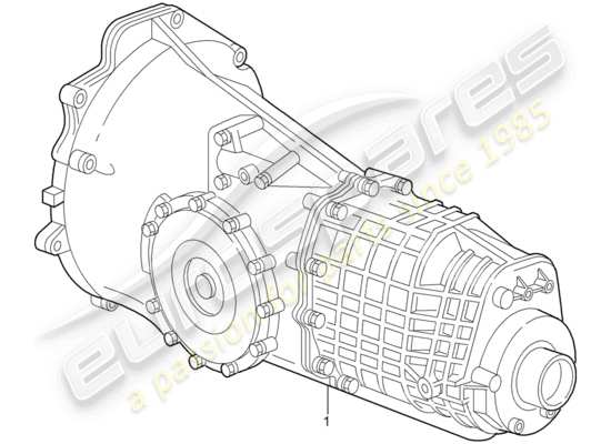 a part diagram from the Porsche Replacement catalogue (2004) parts catalogue