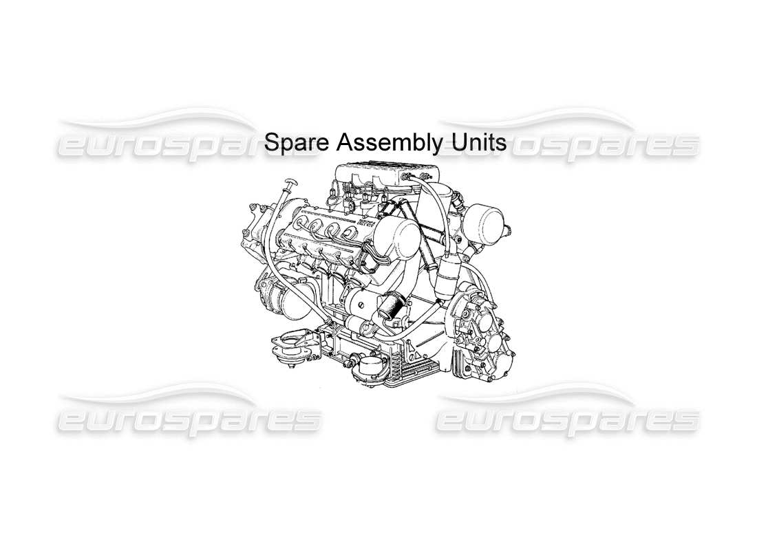 Ferrari 575M Maranello Unità di assemblaggio di ricambio Diagramma delle parti