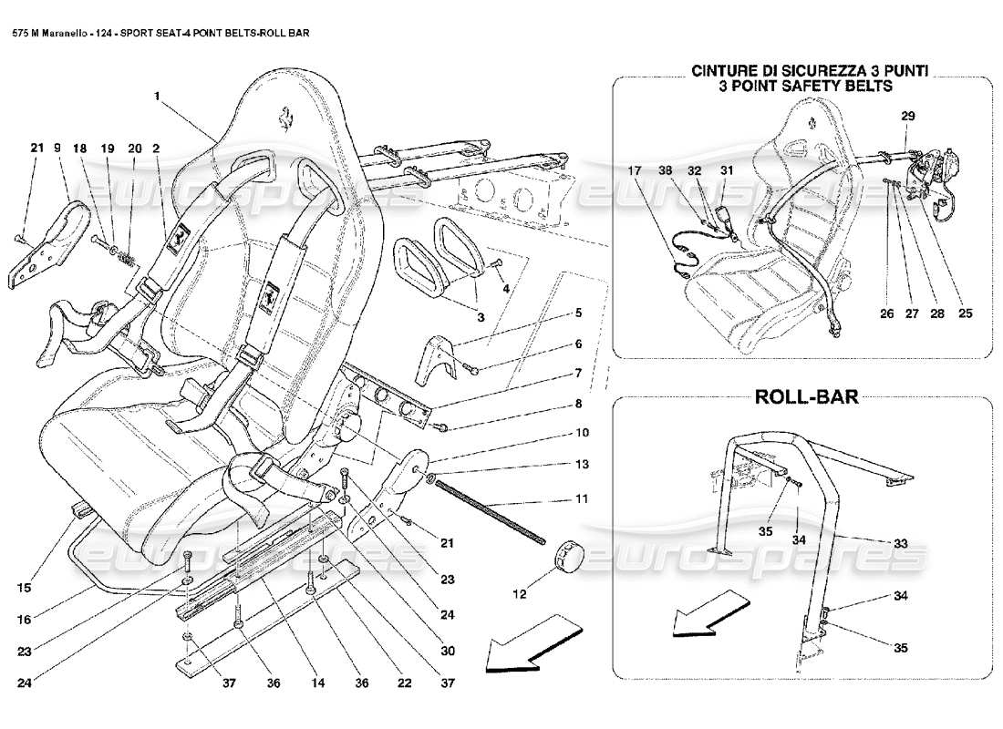 Part diagram containing part number 14814434