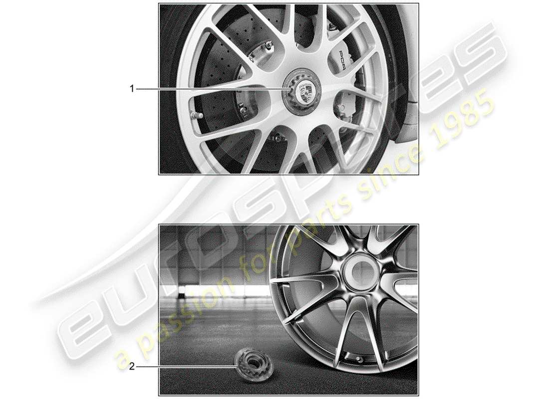 Porsche Tequipment catalogue (2003) CHIUSURA CENTRALIZZATA Diagramma delle parti