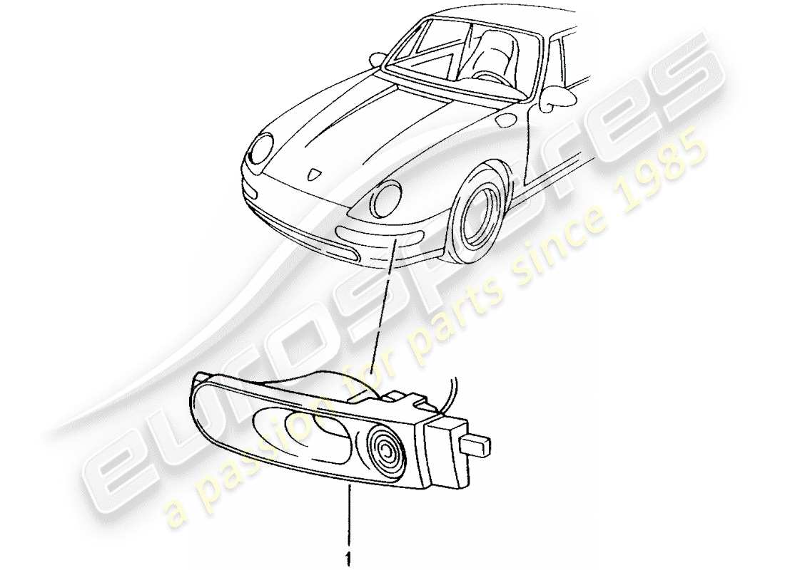 Porsche Tequipment catalogue (2003) sistema di raffreddamento dell'aria Diagramma delle parti
