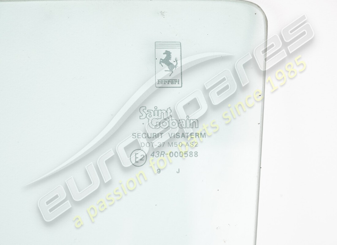 NEW FERRARI LH DOOR GLASS. PART NUMBER 61758000 (2)