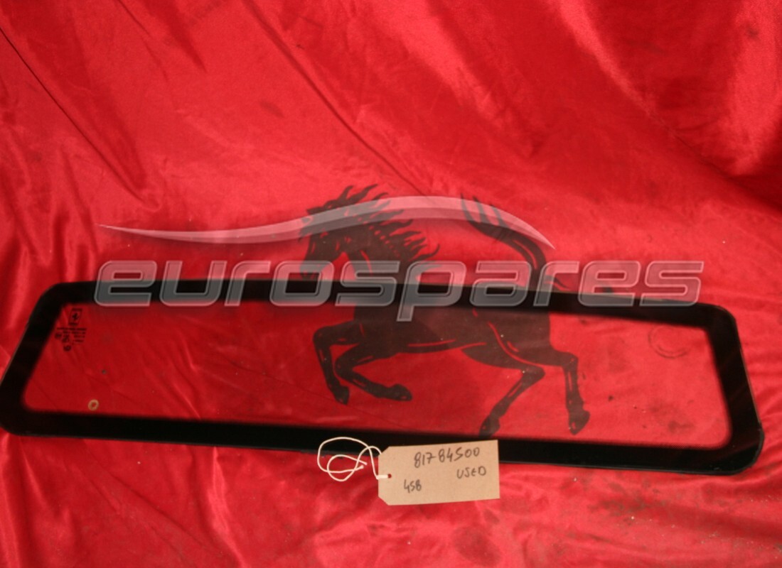 Ferrari VETRO DELLO SCHERMO POSTERIORE USATO. NUMERO PARTE 81784500 (1)