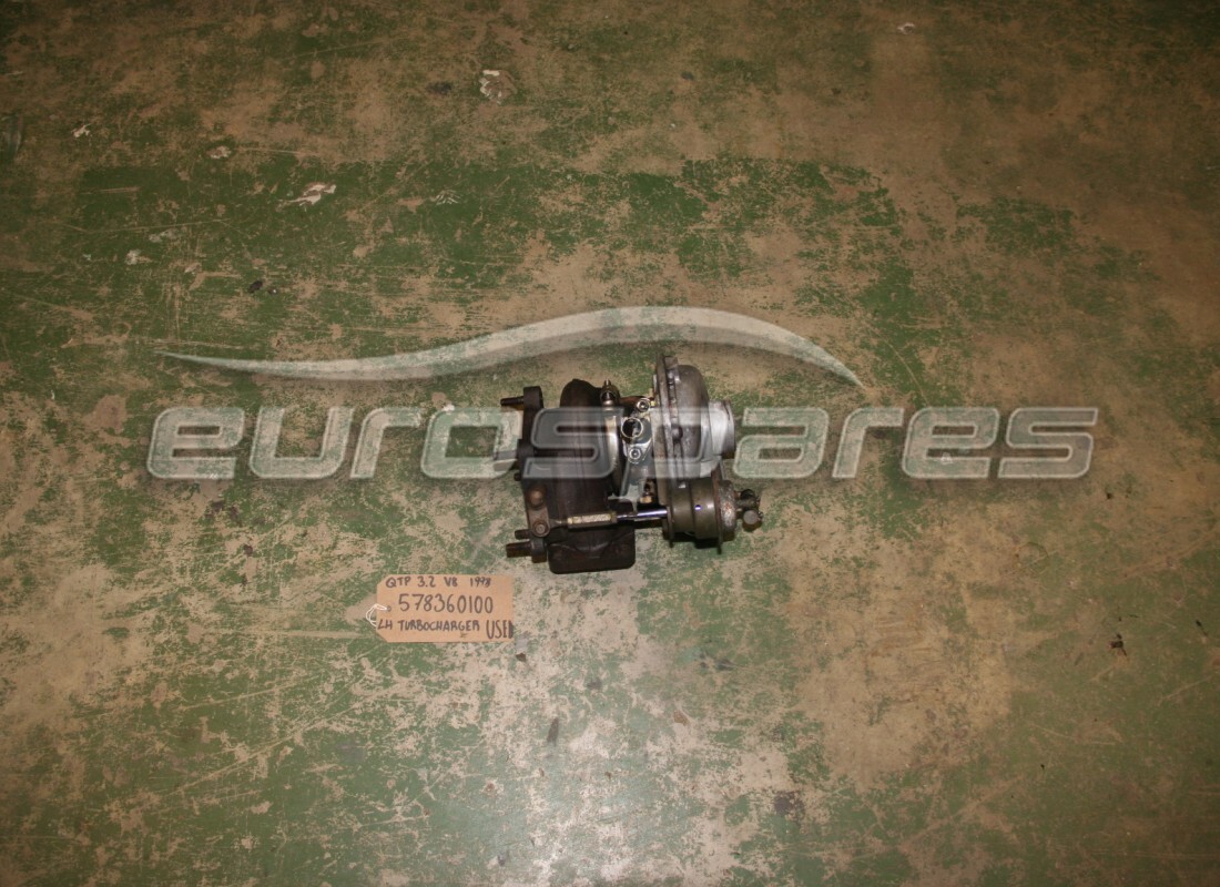 USATO MaseratiTURBOCOMPRESSORE SX M578A . NUMERO PARTE 578360100 (1)