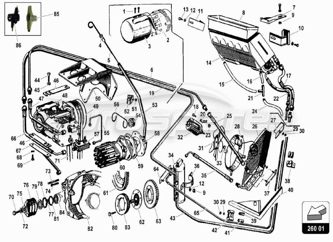 diagramma della parte contenente il codice parte 004506790