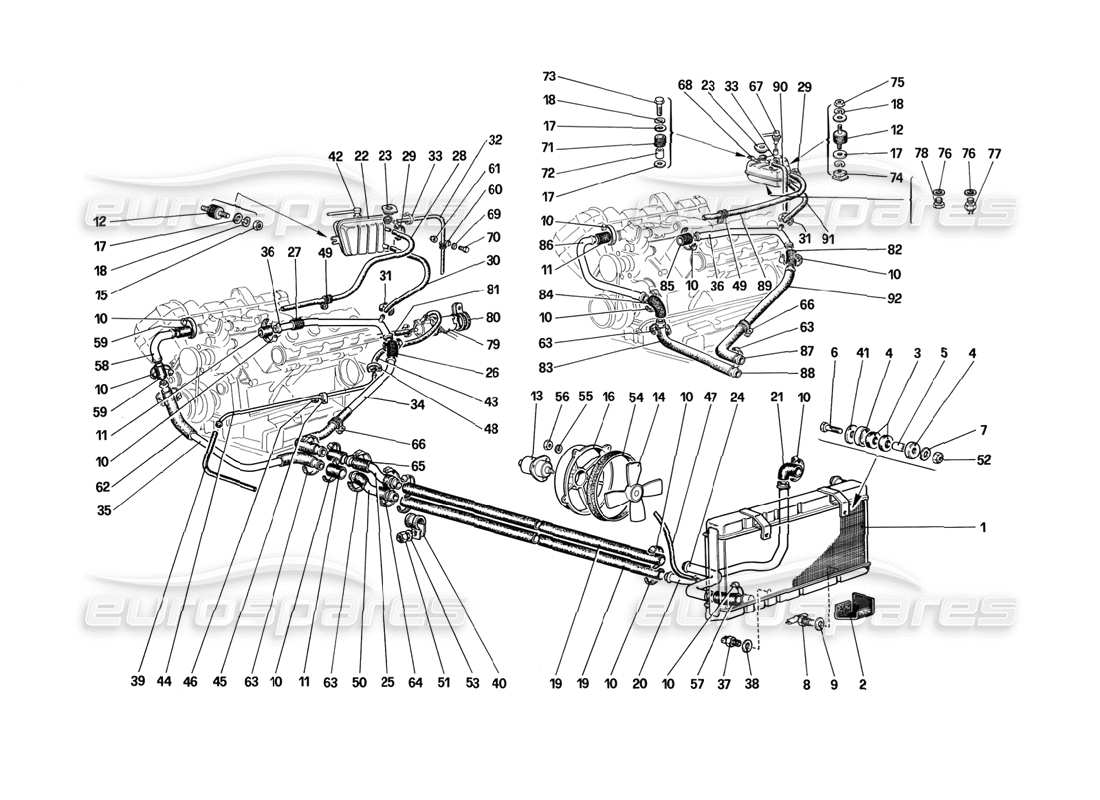 diagramma della parte contenente il codice parte 61830000