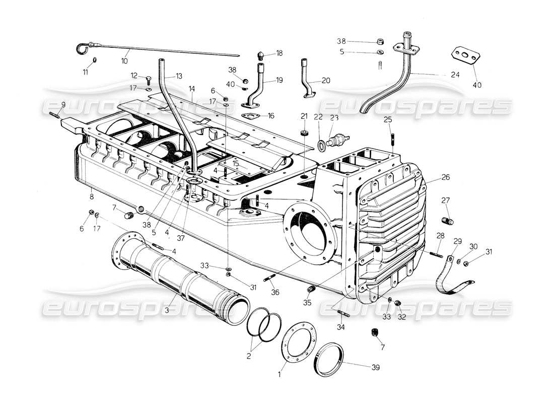 diagramma della parte contenente il codice parte 001513945