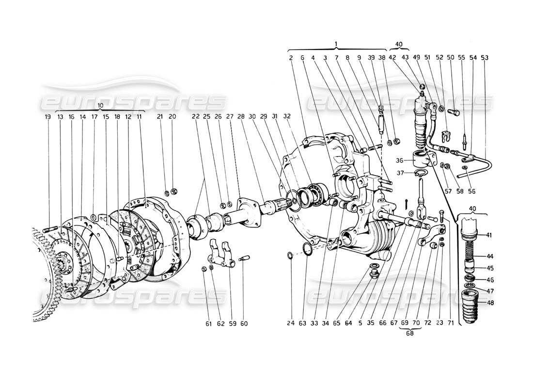 diagramma della parte contenente il codice parte 111307