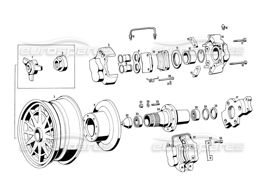 diagramma della parte contenente il codice parte cn58454