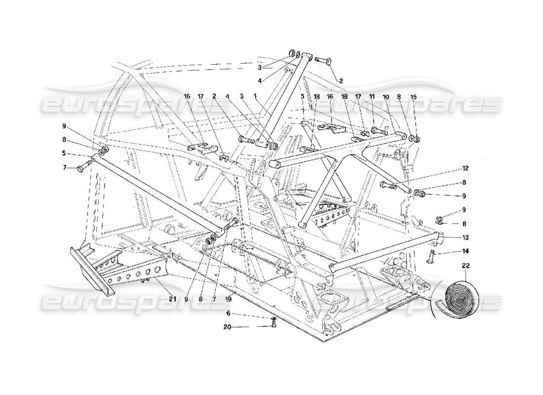 diagramma della parte contenente il codice parte 11343721