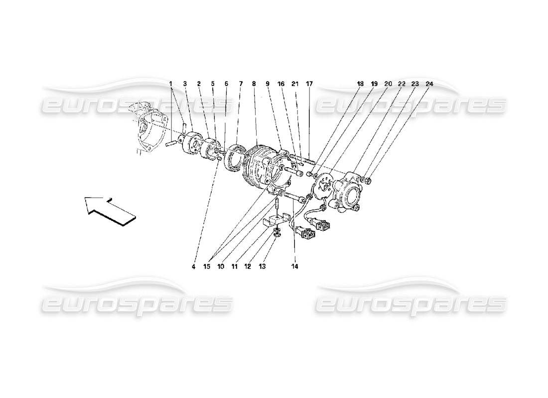 diagramma della parte contenente il codice parte 148790