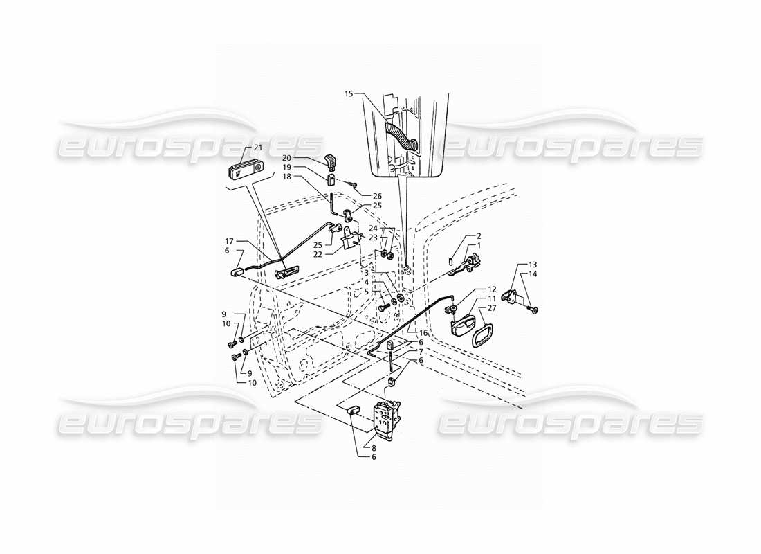 diagramma della parte contenente il codice parte 374500391