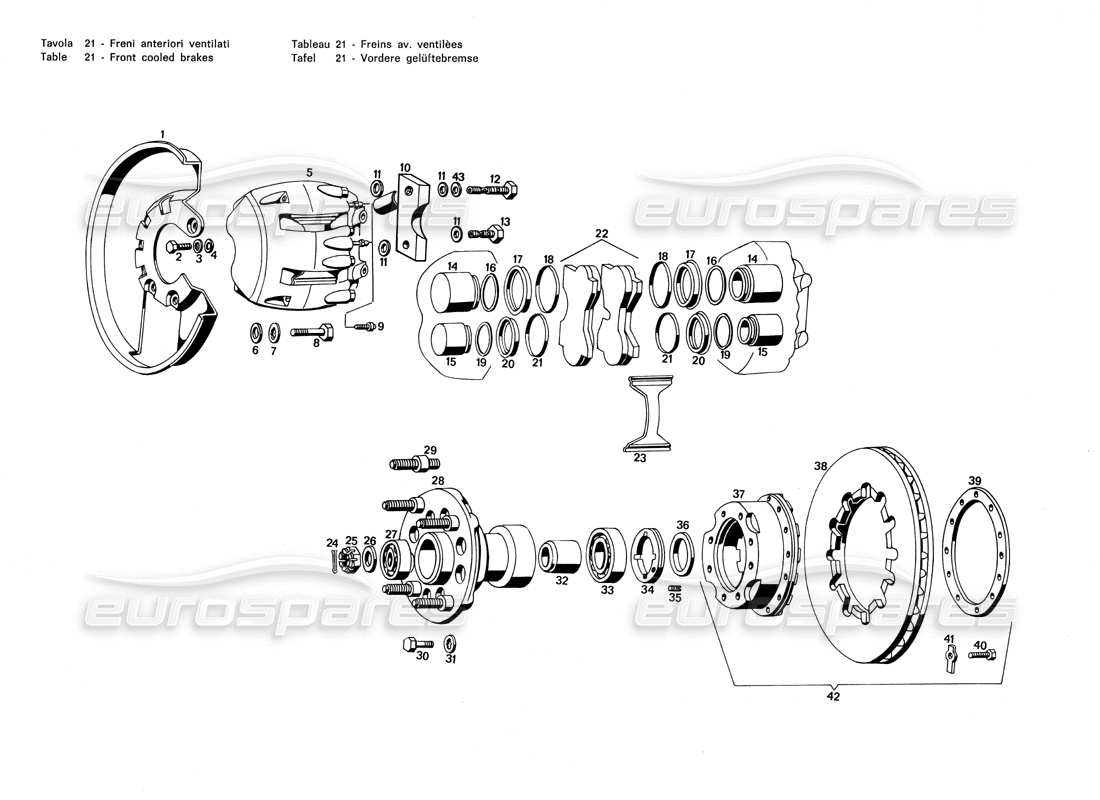 diagramma della parte contenente il codice parte dcn 68394