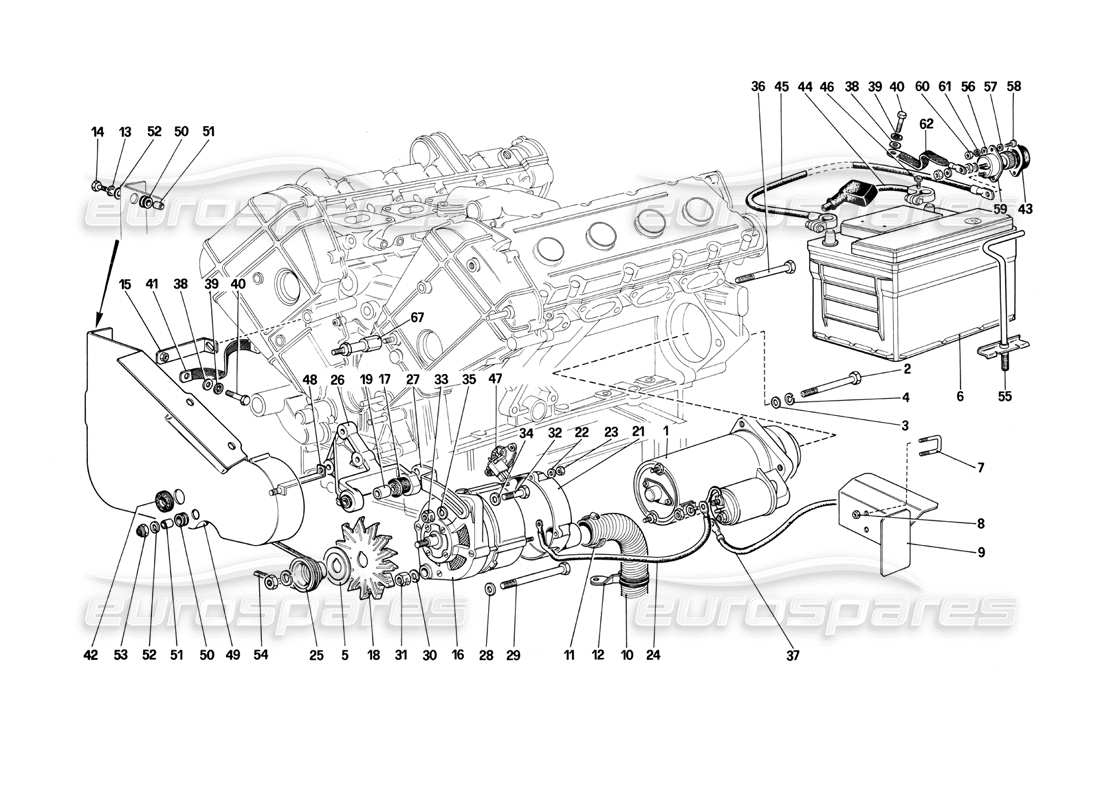 diagramma della parte contenente il codice parte 60641100