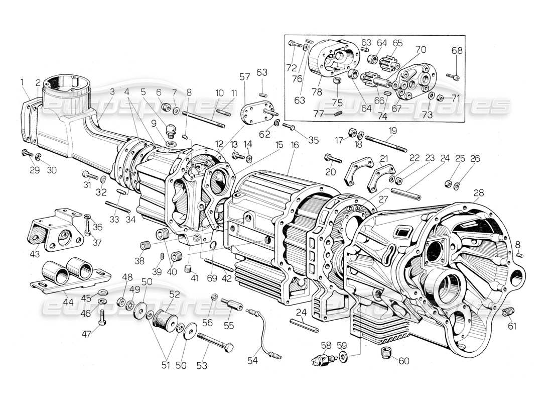 diagramma della parte contenente il codice parte 008851003