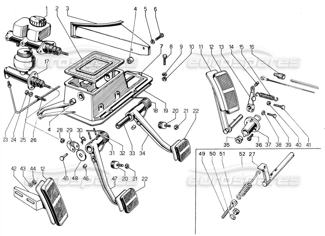 diagramma della parte contenente il codice parte 004208703