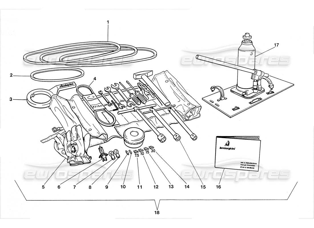 diagramma della parte contenente il codice parte 001624201