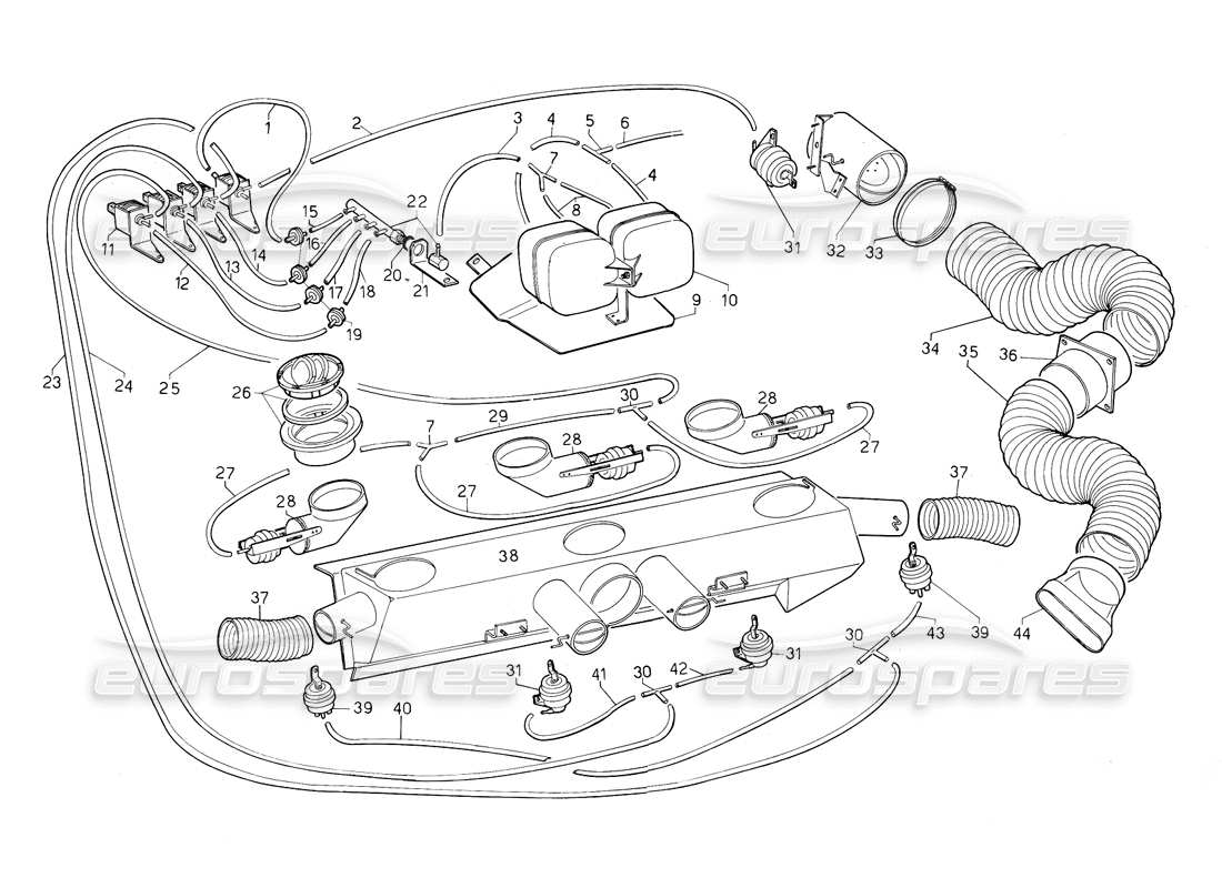 diagramma della parte contenente il codice parte 004621570