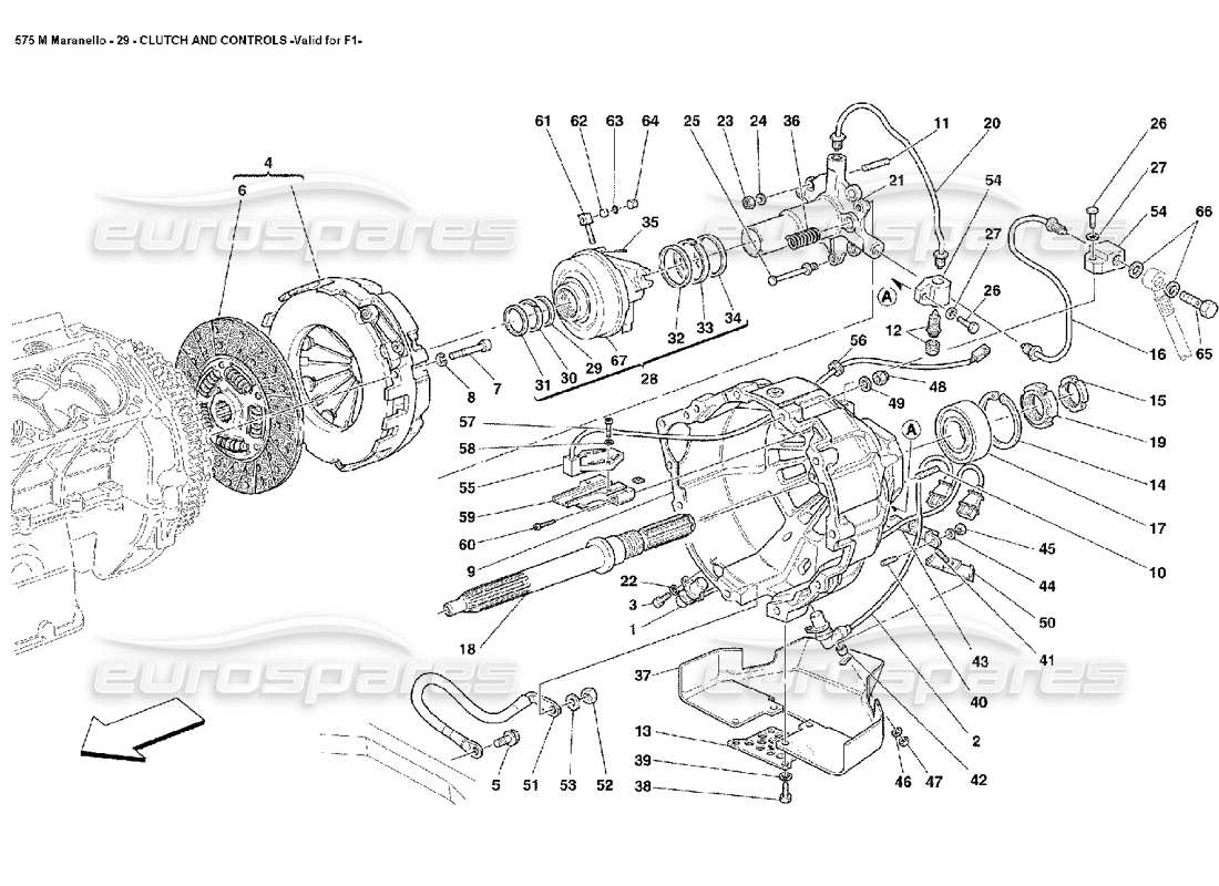 ferrari 575m maranello frizione e controlli validi per il diagramma delle parti f1