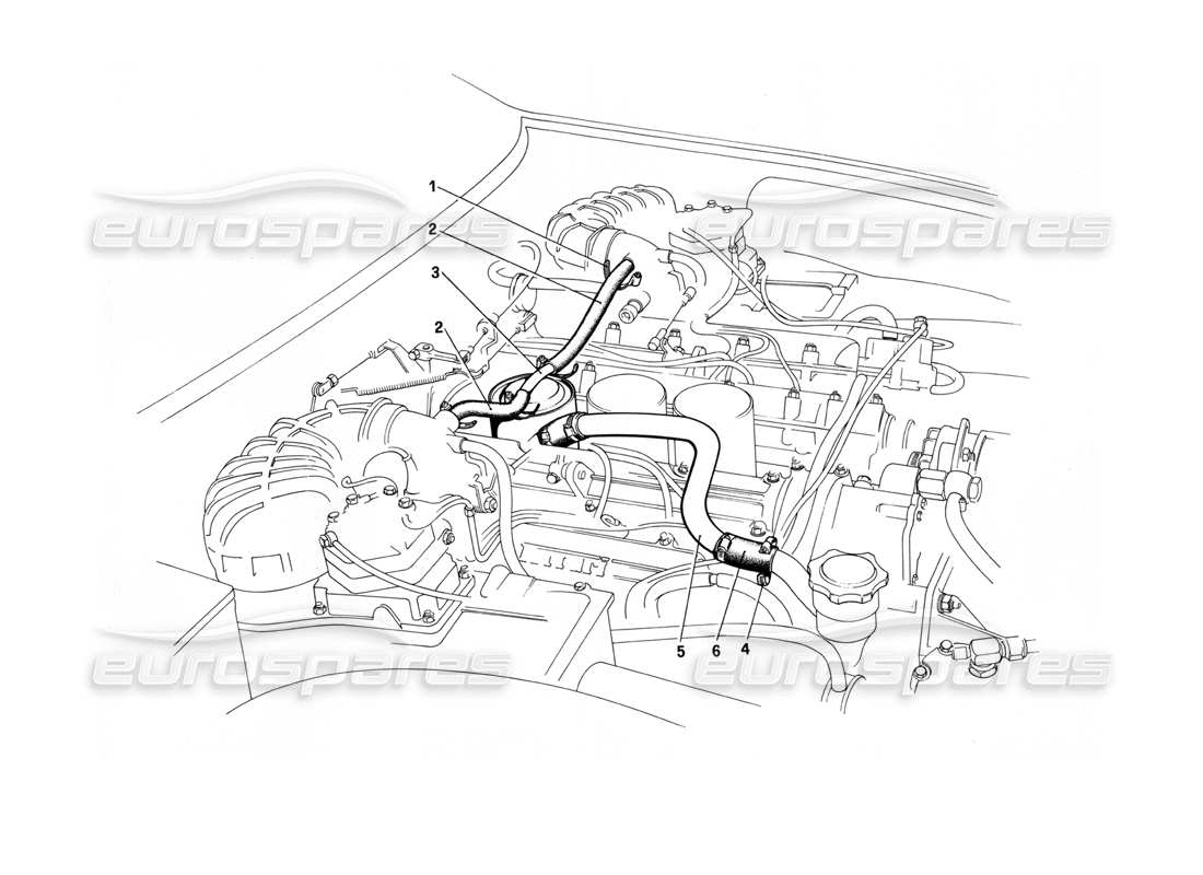 ferrari 412 (mechanical) colpo - per sistema diagramma delle parti