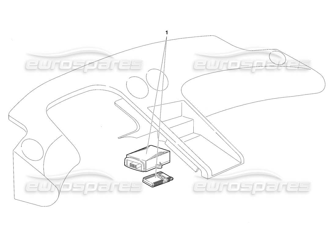 lamborghini diablo vt (1994) schema delle parti dell'impianto elettrico (valido per la versione francese - aprile 1994).