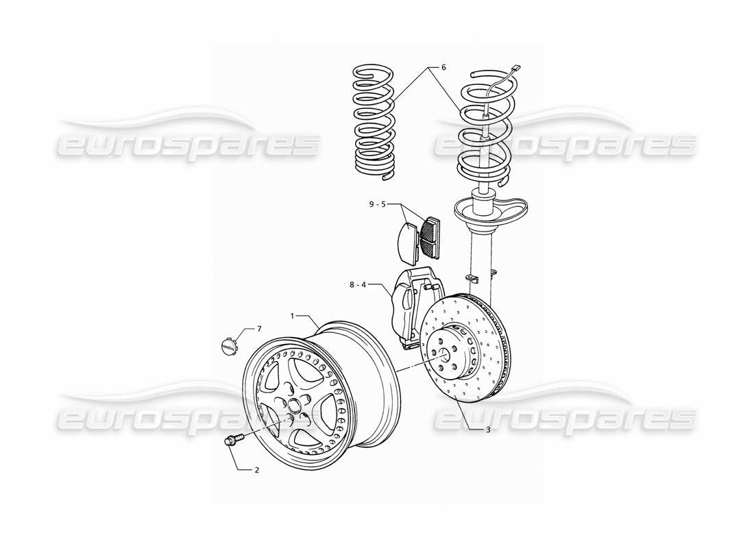 maserati ghibli 2.0 cup variazioni meccaniche diagramma delle parti