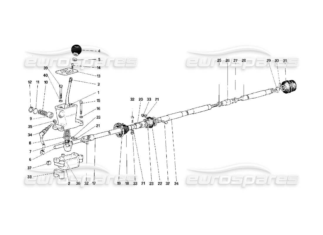 diagramma della parte contenente il codice parte 16103721