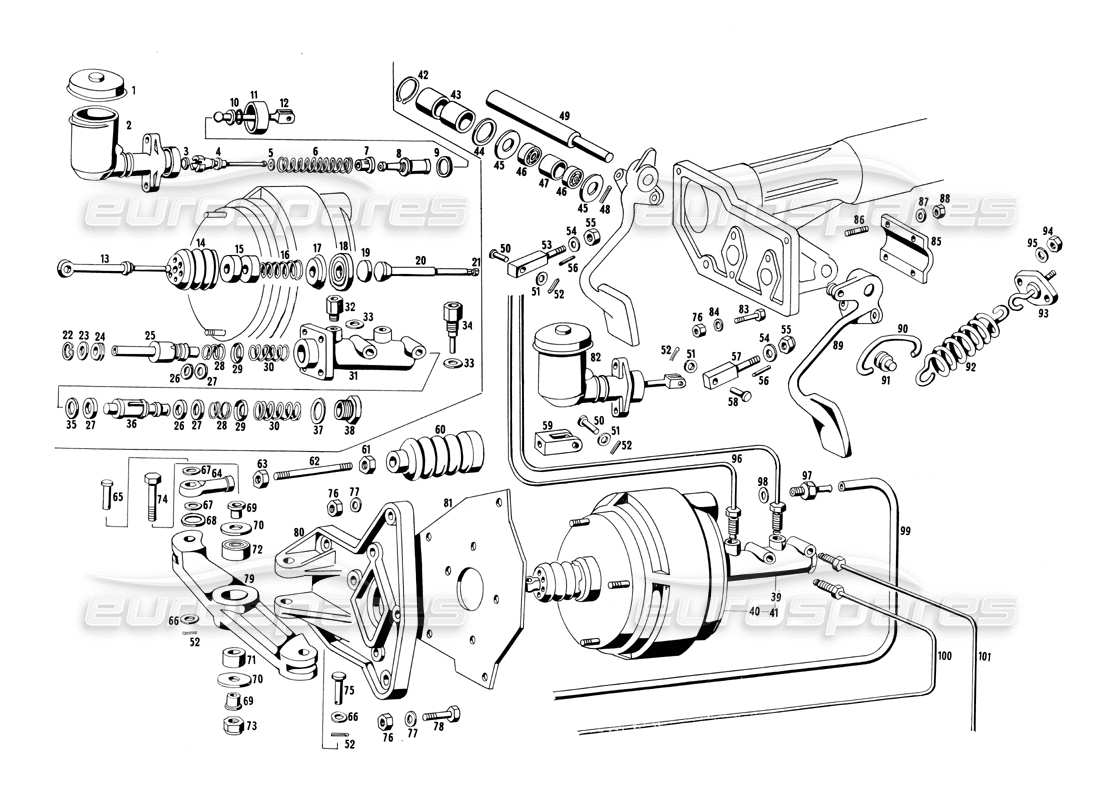 diagramma della parte contenente il codice parte 116 fc 67359