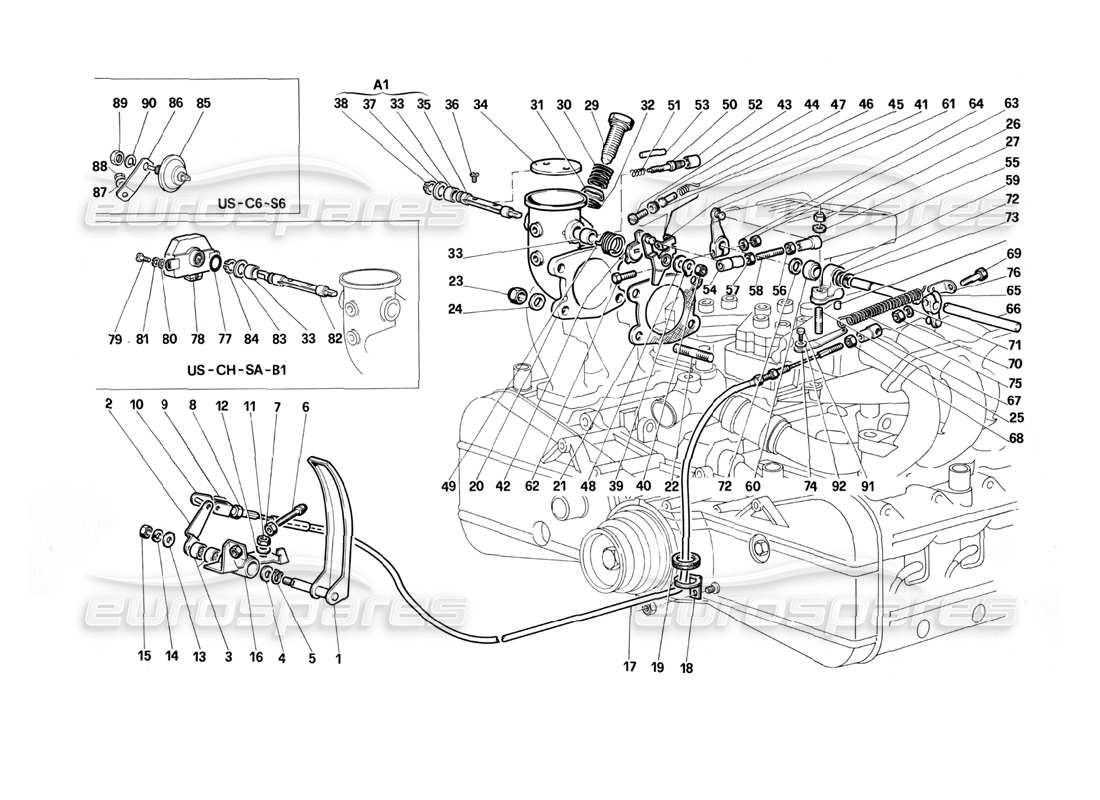 diagramma della parte contenente il codice parte 122891