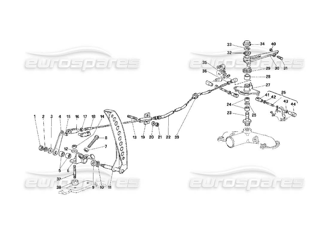 diagramma della parte contenente il codice parte 61083900