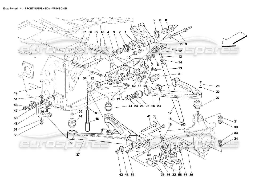 diagramma della parte contenente il codice parte 152038