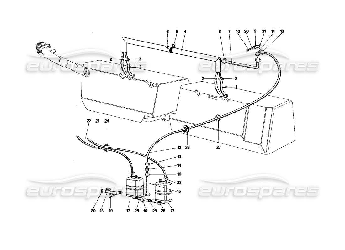 diagramma della parte contenente il codice parte 105823