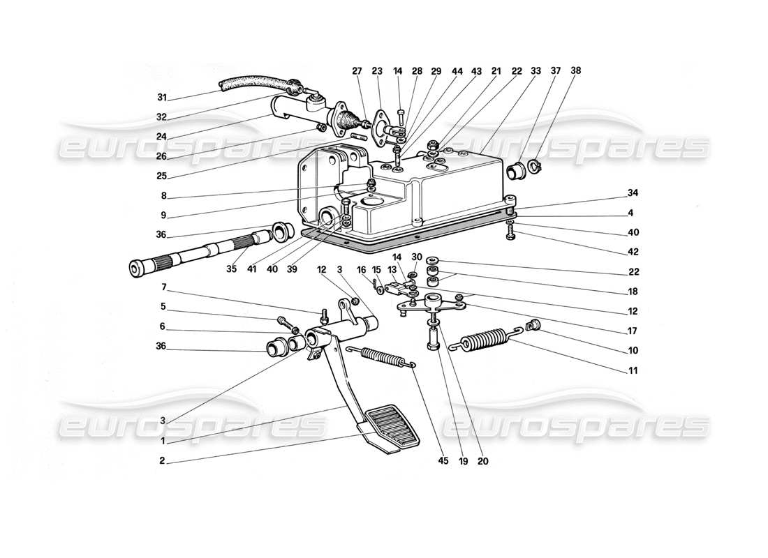 diagramma della parte contenente il codice parte 121230