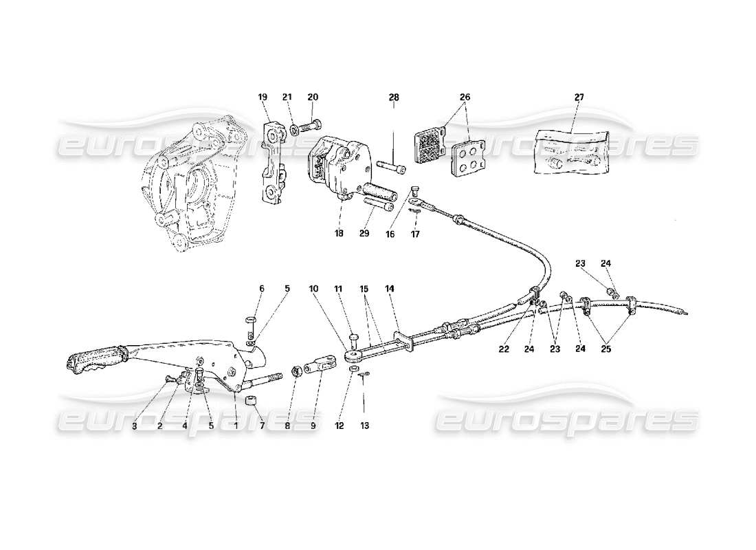 diagramma della parte contenente il codice parte 122092