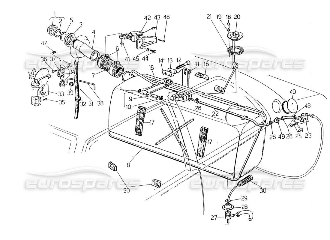 diagramma della parte contenente il codice parte 322520520