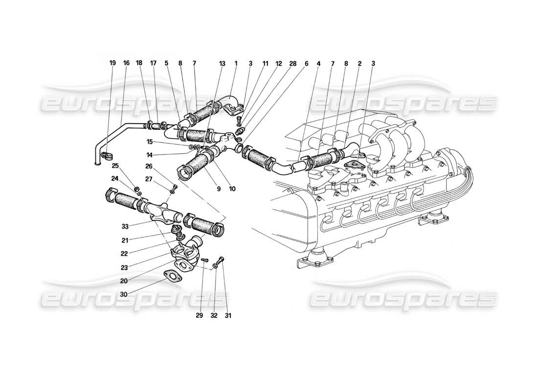 diagramma della parte contenente il codice parte 121122