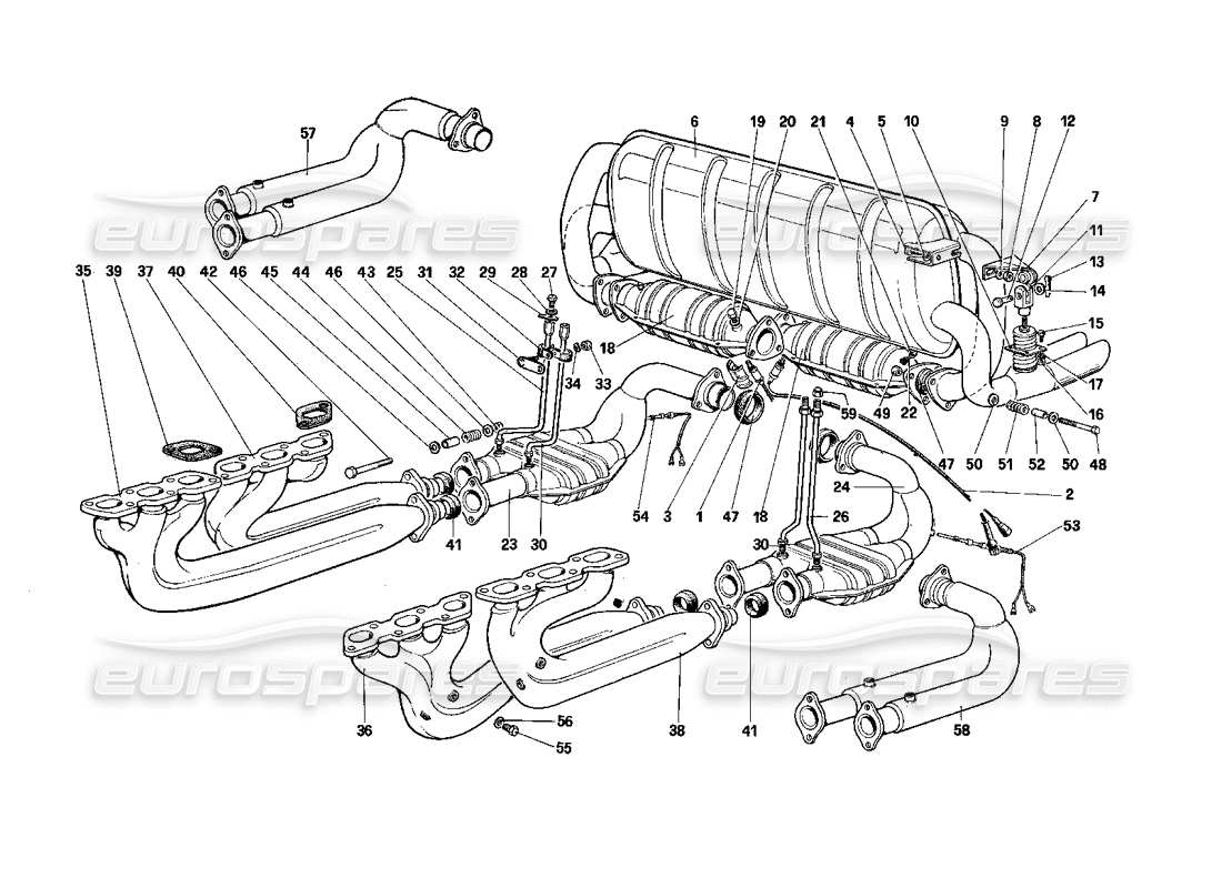 diagramma della parte contenente il codice parte 125898