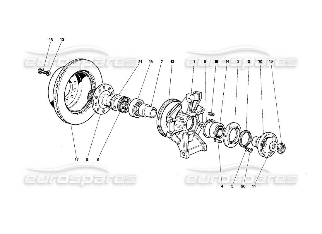 diagramma della parte contenente il codice parte eap1454297