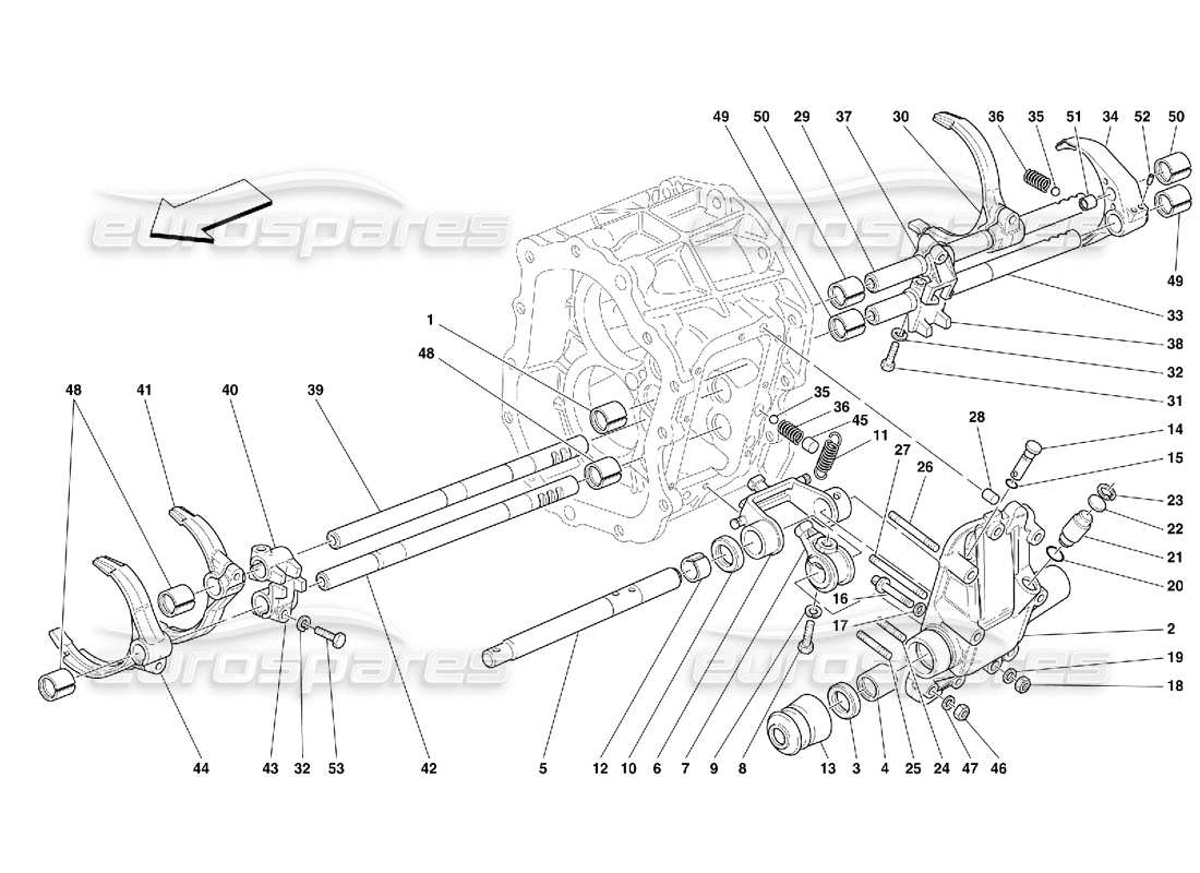diagramma della parte contenente il codice parte 10720111