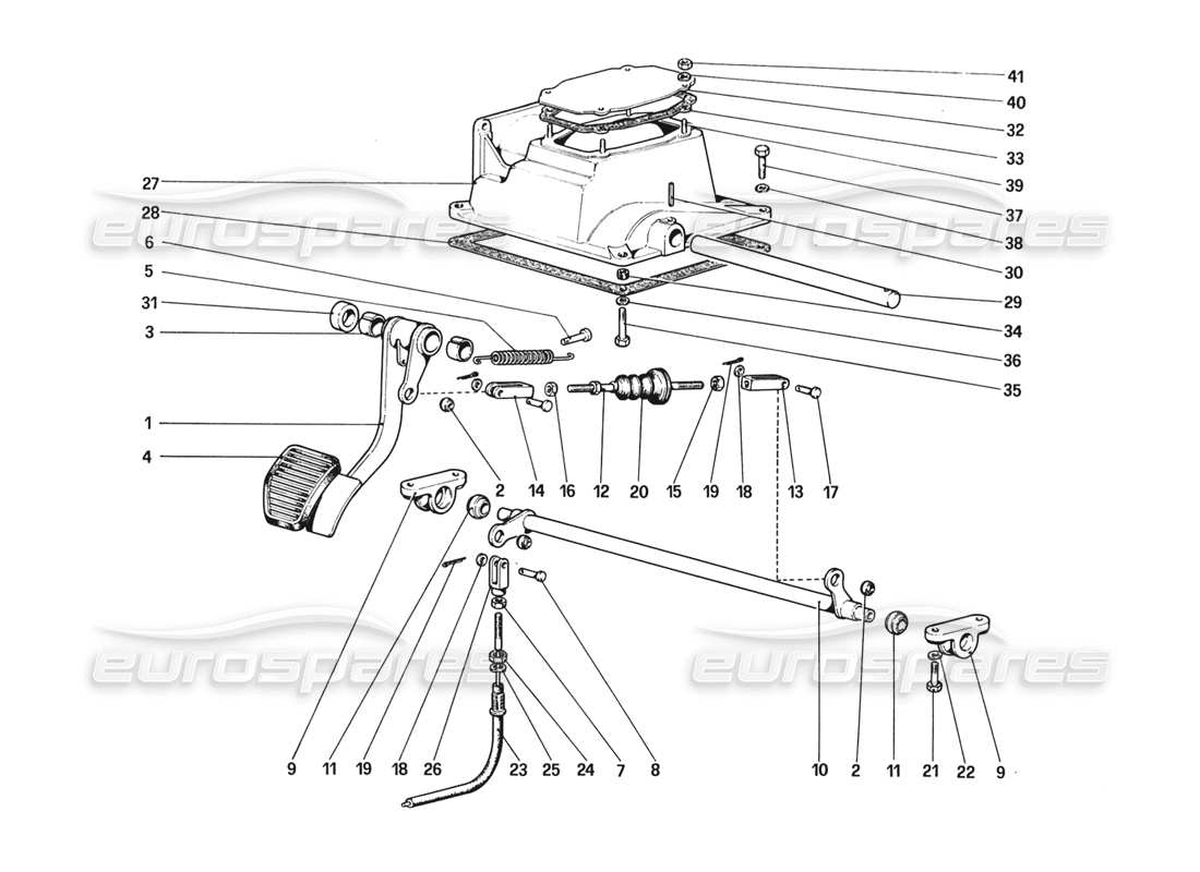 diagramma della parte contenente il codice parte 105510